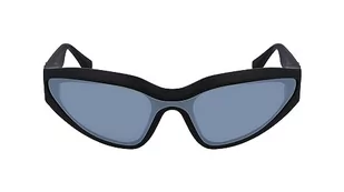 KARL LAGERFELD KL6128S Okulary przeciwsłoneczne, czarny matowy, jeden rozmiar, matowy czarny, rozmiar uniwersalny - Okulary przeciwsłoneczne - miniaturka - grafika 1