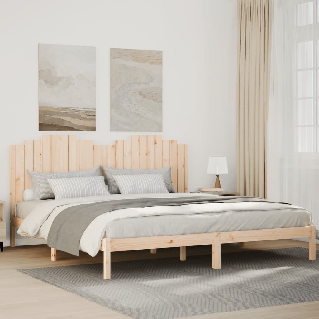 vidaXL Dłuższe łóżko bez materaca, 180x220 cm, lite drewno