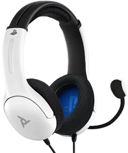 PDP PS4/PS5 Stereo Headset LVL40 White - Słuchawki - miniaturka - grafika 1