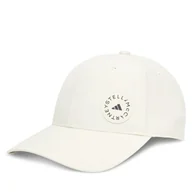 Czapki damskie - Czapka z daszkiem adidas by Stella McCartney JZ5519 Beżowy - miniaturka - grafika 1