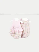 Rampersy - Mayoral Komplet 2 par romperów 01606 Różowy Regular Fit - miniaturka - grafika 1