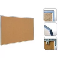 Akcesoria do projektorów - Tablica korkowa 80x100 r.aluminiowa WIELKOR - miniaturka - grafika 1