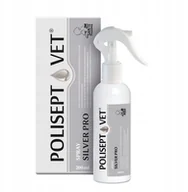 Suplementy i witaminy dla psów - JM SANTE POLISEPT VET SPRAY PRO SILVER do pielęgnacji ran 200ml - miniaturka - grafika 1