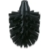 Akcesoria do armatury i ceramiki - Kela La Brosse Soft główka zapasowa do szczotki toaletowej czarna 20162 - miniaturka - grafika 1