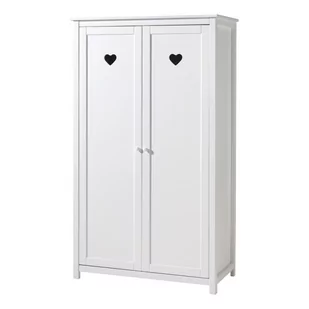 Biała szafa Vipack Amori, wys. 190 cm - Szafy i szafki dla dzieci - miniaturka - grafika 1