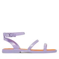 Sandały damskie - Sandały Melissa Melissa Heat Sandal Ad 36044 Fioletowy - miniaturka - grafika 1