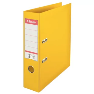 Esselte Segregator A4 75mm no.1 - żółty 811310 - Segregatory - miniaturka - grafika 1