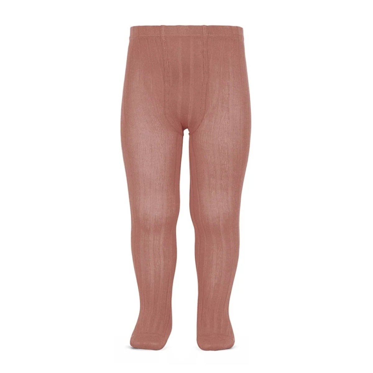 Rajstopy Wide Ribbed terracota Różowy 32/35 Condor