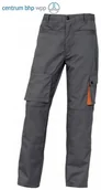 Odzież robocza - DELTAPLUS M2PAN SPODNIE MACH 2 Z POLIESTRU (65%) I BAWEŁNY (35%), 245 g/m  (SZAROPOMARAŃCZOWY) - miniaturka - grafika 1