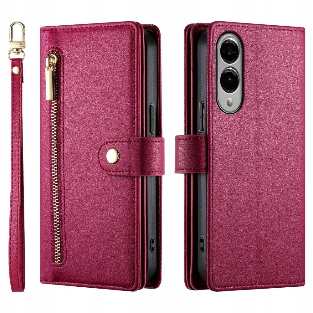 Etui z klapką do Galaxy S25 Edge, Pokrowiec, Obudowa, Futerał, Portfel