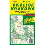 Atlasy i mapy - Okolice Krakowa część północna mapa turystyczna 1:50 000 - Wydawnictwo Kartograficzne - miniaturka - grafika 1
