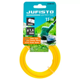 Żyłka Tnąca Do Kos I Podkaszarek 1,6 Mm 15 Mb Jufisto Ju-Zok-0161 Okrągła - Akcesoria do kos i kosiarek - miniaturka - grafika 1