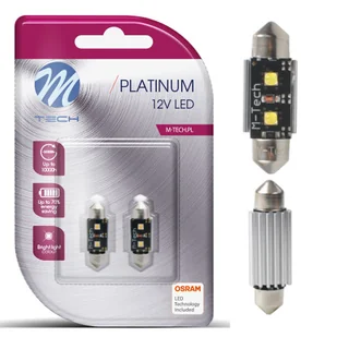 Dioda LED C5W C10W CANBUS 41mm 3lata GW 2szt - Żarówki samochodowe - miniaturka - grafika 1