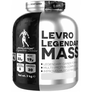 KEVIN LEVRONE Levro Legendary Mass 3000g - Odżywki na masę - miniaturka - grafika 1