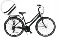 Rowery - Rower Trekkingowy 28" KANDS NAVIGATOR-X rama 17' czarny R23 - miniaturka - grafika 1