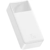 Ładowarki do telefonów - Baseus Bipow power bank 30000mAh 2x USB / USB Typ C / micro USB 15W biały (PPDML-K02) PPDML-K02 - miniaturka - grafika 1