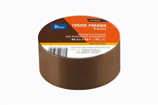 Tetis Taśma pakowa brązowa 48mmx50m - Artykuły biurowe - miniaturka - grafika 1