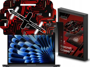 Filtr GrizzGlass Szkło prywatyzujące GrizzGlass SecretGlass Easy do Apple MacBook Air 15" 2024 GRZ11038 - Filtry prywatyzujące - miniaturka - grafika 1