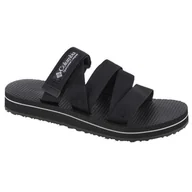 Klapki i japonki damskie - Klapki Columbia W Alava Slide Sandal W 2027331010 czarne - miniaturka - grafika 1