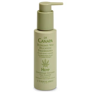 L'Erbolario LErbolario LErbolario La Canapa Niezwykle delikatny żel do mycia twarzy konopia 100 ml - Żele do mycia twarzy - miniaturka - grafika 1