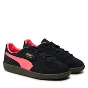 Sneakersy męskie - Sneakersy Puma Palermo 396463 26 Czarny - miniaturka - grafika 1