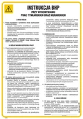 Instrukcje stanowiskowe BHP - IAF04 INSTRUKCJA BHP PRZY WYKONYWANIU PRAC MURARSKICH ORAZ TYNKARSKICH, HN - PŁYTA ELASTYCZNA 0,4MM; (245X350MM) - miniaturka - grafika 1