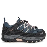 Buty trekkingowe dziecięce - Trekkingi CMP Kids Rigel Low Trekking Shoe Wp 3Q54554 Granatowy - miniaturka - grafika 1