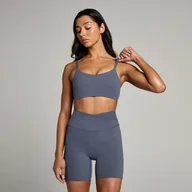 Biustonosze - Damski stanik sportowy z kolekcji Tempo MP – Charcoal Blue - S - miniaturka - grafika 1