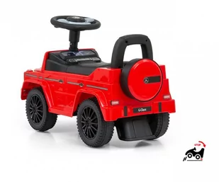 Pojazd MERCEDES G350d Red S - Jeździki dla dzieci - miniaturka - grafika 4
