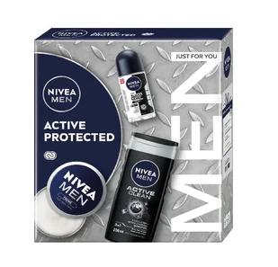 NIVEA Men Zestaw Prezentowy Active Protected - Zestawy kosmetyków damskich - miniaturka - grafika 1