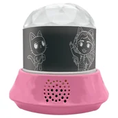 Mały naukowiec - Lexibook Nocny projektor z głośnikiem Koci domek Gabi - miniaturka - grafika 1