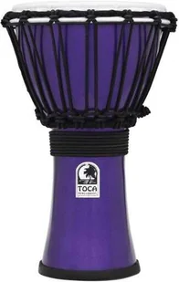 Toca TFCDJ-7MV 7-calowy Freestyle Colorsound Djembe - Metaliczny indygo TFCDJ7MI - Instrumenty perkusyjne - miniaturka - grafika 1
