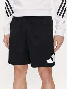 adidas Szorty sportowe Train Essentials Logo Training Shorts IB8121 Czarny Regular Fit - Spodenki męskie - miniaturka - grafika 1