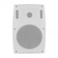 Sprzęt konferencyjny i radiowęzłowy - Qoltec Qoltec Dwudrożny głośnik naścienny | RMS 20W | 21cm | 8 Om | TRAFO | biały - miniaturka - grafika 1