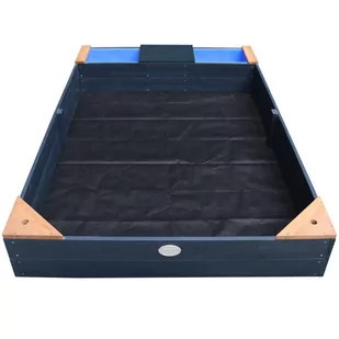 AXI Duża Piaskownica z Pojemnikami Siedziskiem i Przykryciem - Klocki - miniaturka - grafika 2