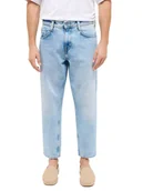 Spodnie męskie - Mustang Dżinsy "Denver" - Tapered fit - w kolorze błękitnym - miniaturka - grafika 1