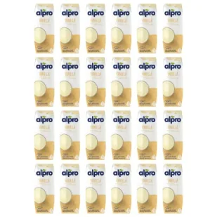 Alpro Napój Sojowy o smaku waniliowym z wapniem i witaminami zestaw 24 x 250 ml - Napoje roślinne - miniaturka - grafika 1