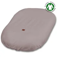 Kokony niemowlęce - Hi Little One - Kangoo Pokrowiec Z Organicznej Bio Bawełny Gots Na Kokon Gniazdko Dla Noworodka Gots Newborn Nest Cover Dark Oak - miniaturka - grafika 1