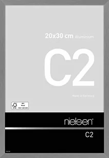 Nielsen Design C2 grey matt 20x30 Aluminium Structure Frame 63551 - 6355 - Ramki na zdjęcia - miniaturka - grafika 1