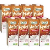 Napoje roślinne - Natumi Napój owsiany zgrzewka 8 x 1 L Bio - miniaturka - grafika 1