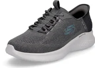 Trampki męskie - Skechers męskie trampki Skech-Lite Pro Primebase szary - miniaturka - grafika 1