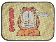 Kuwety dla kotów - Garfield dwuwarstwowa mata pod kuwetą /żółta, prostokątna - miniaturka - grafika 1