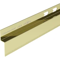 Odpływy liniowe - Mexen Line-B listwa brodzikowa czołowa 130 cm, złota - 185003130U - miniaturka - grafika 1