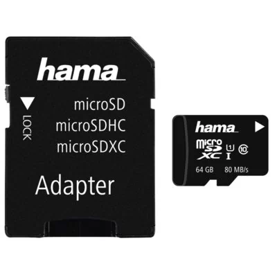 Hama MicroSD 64GB (124140)