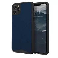 Etui i futerały do telefonów - UNIQ etui Transforma iPhone 11 Pro Max niebieski/navy panther - miniaturka - grafika 1