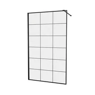 Kabiny prysznicowe - Kabina prysznicowa 120 x 200 Walk In Frame Wellneo - miniaturka - grafika 1