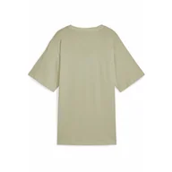 Koszulki sportowe damskie - Damska koszulka o luźnym kroju ESS PUMA Lux Army Green - miniaturka - grafika 1
