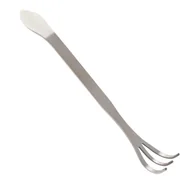 Grabie i motyki - 24 cm stal nierdzewna 3 zęby grabie do roślin doniczkowych kultywator ogrodniczy narzędzia do uprawy gleby - miniaturka - grafika 1