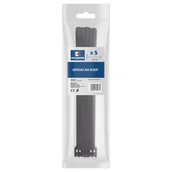 Inne mocowania - Opaska rzepowa 200 mm czarna 5 szt. McKenzie - miniaturka - grafika 1