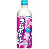 Napoje gazowane - Sangaria Ramune Grape Drink 500ml - miniaturka - grafika 1